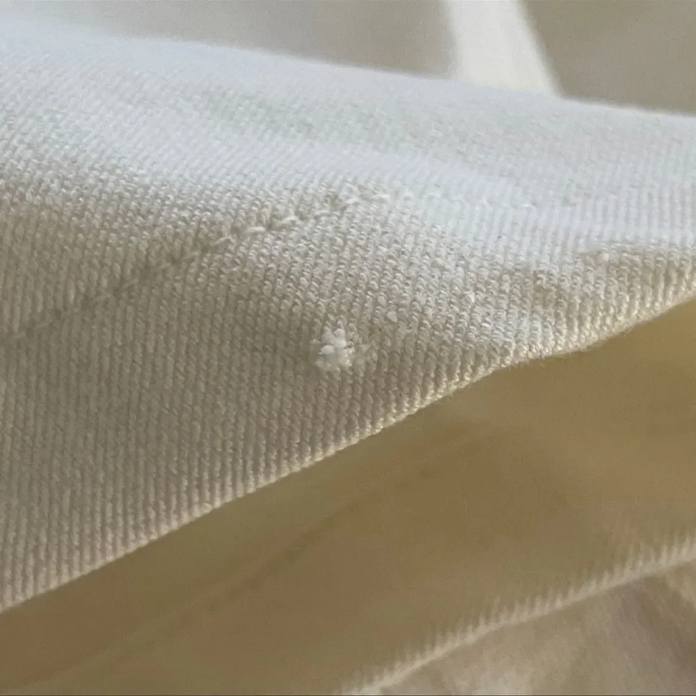 St. John Collection Ivory Wide Leg Trousers Size 4 - Picture 11 of 11